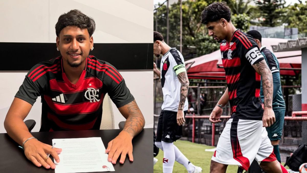 Com multa de R$ 310 milhões, jogador assina contrato com o Flamengo até 2028