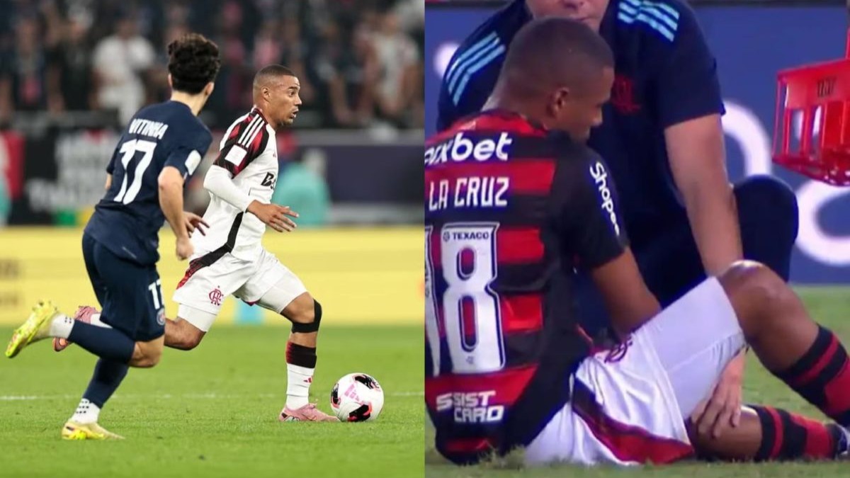 De La Cruz, do Flamengo, realiza procedimento no joelho