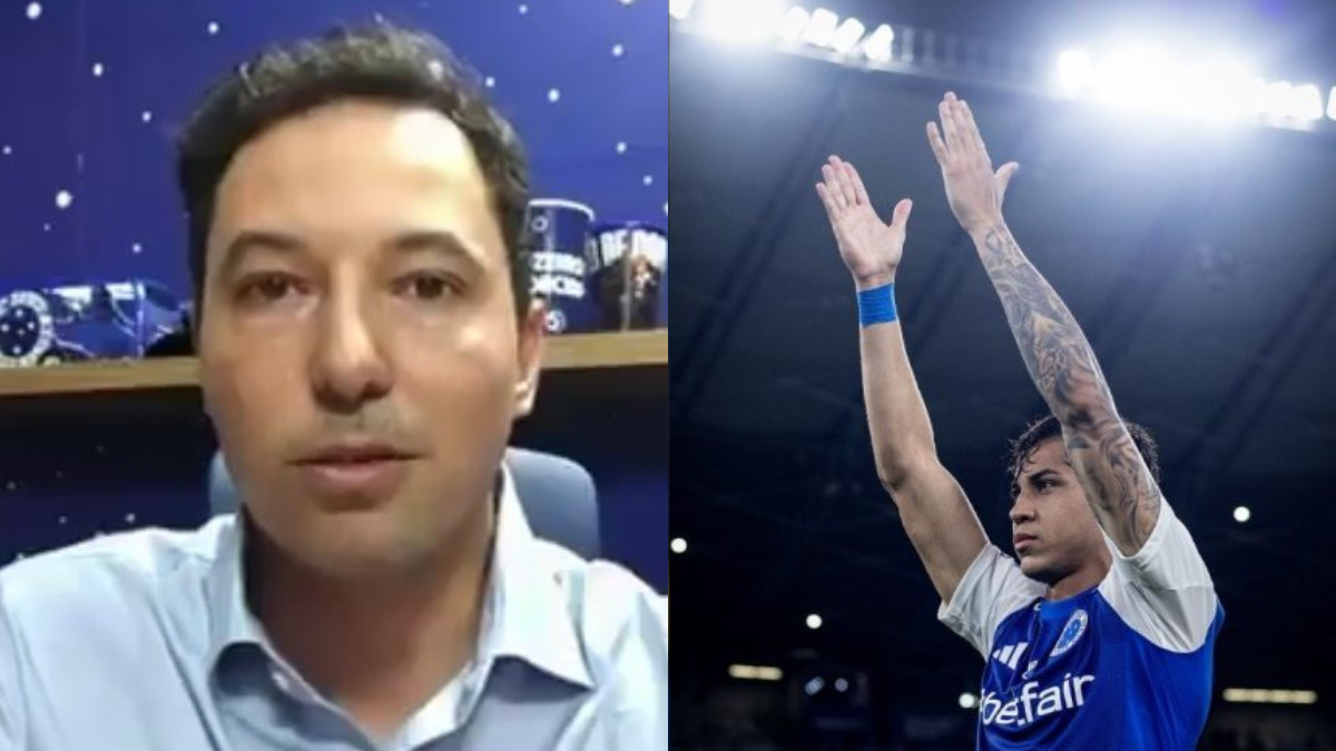 Dirigente do Cruzeiro quebra silêncio sobre ir à FIFA contra o Flamengo em caso Kaio Jorge