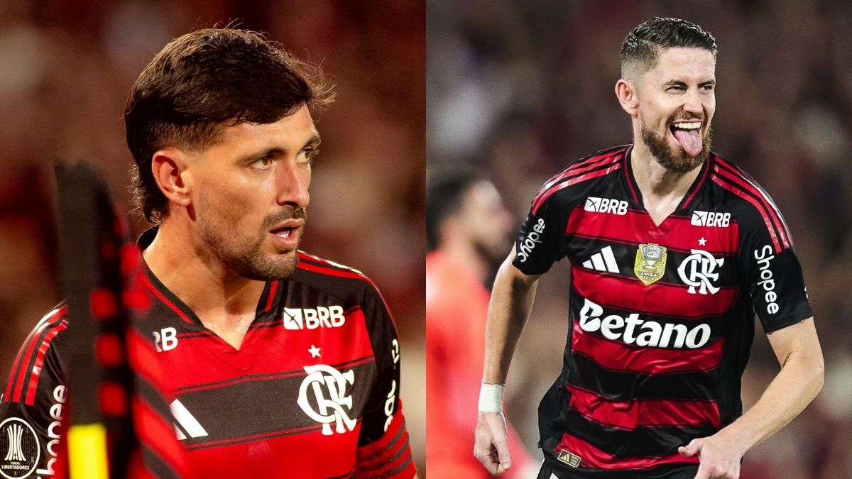 Filipe Luís explica ausências de Arrascaeta e Jorginho no elenco do Flamengo contra o Vasco