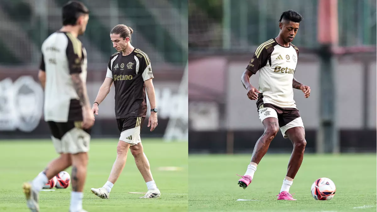 Filipe Luís intensifica preparação de time principal do Flamengo