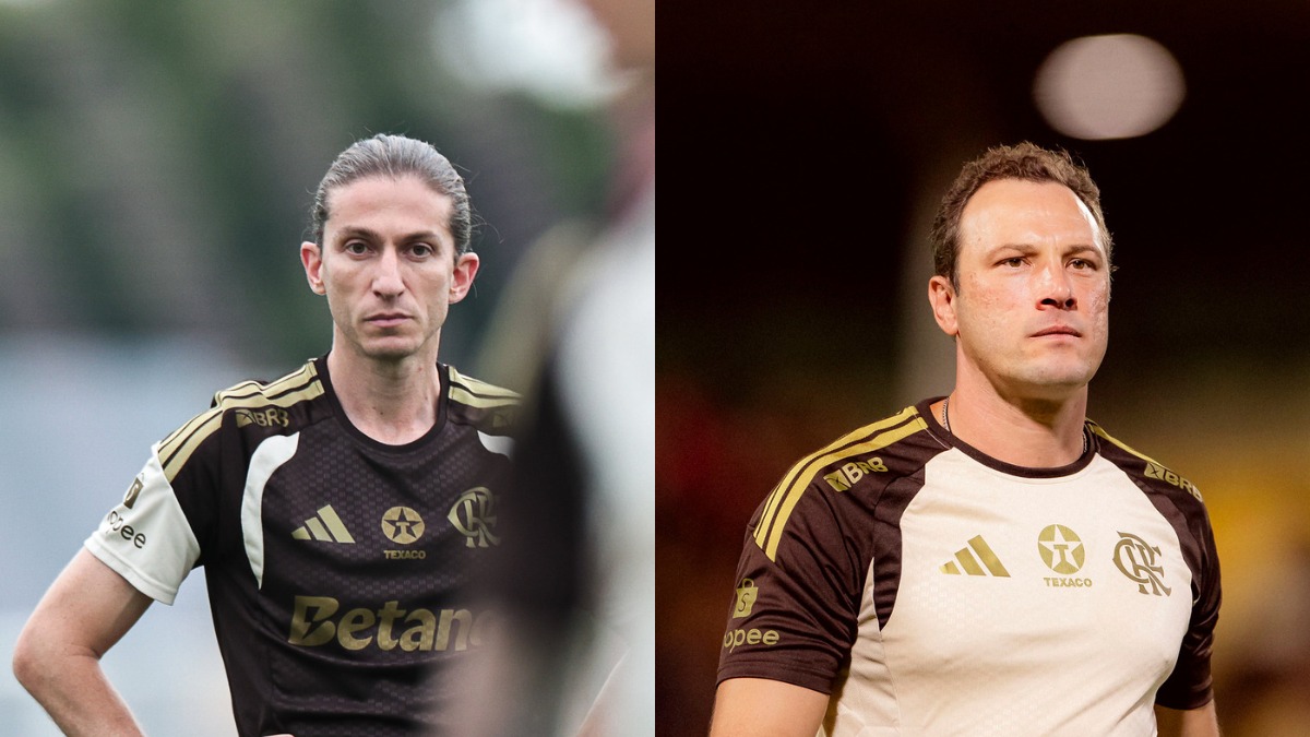 Filipe Luís ou Bruno Pivetti comanda o Flamengo contra o Vasco?