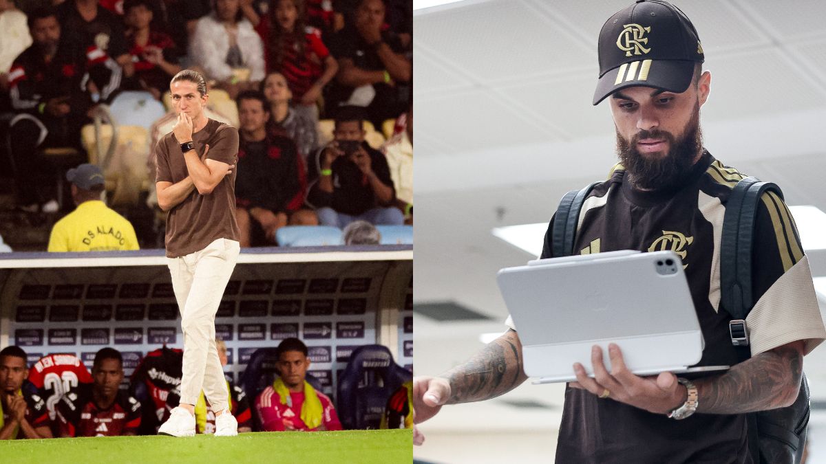 Filipe Luís revela treino 'inusitado' de Michael antes de jogo do Flamengo