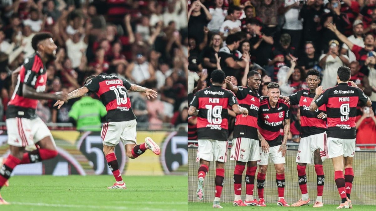 Flamengo amassa Vasco em ritmo de treino, vence a 1ª no Carioca e sobe na tabela de classificação