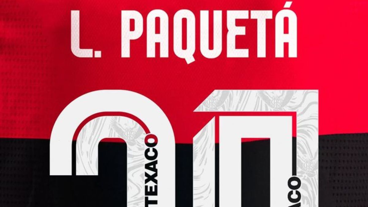 Flamengo define número da camisa de Lucas Paquetá