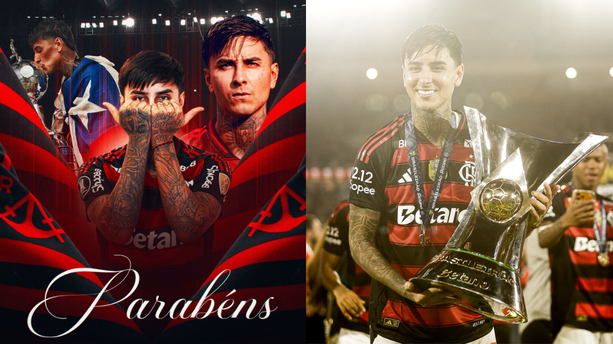 Flamengo parabeniza Erick Pulgar por aniversário nesta quinta