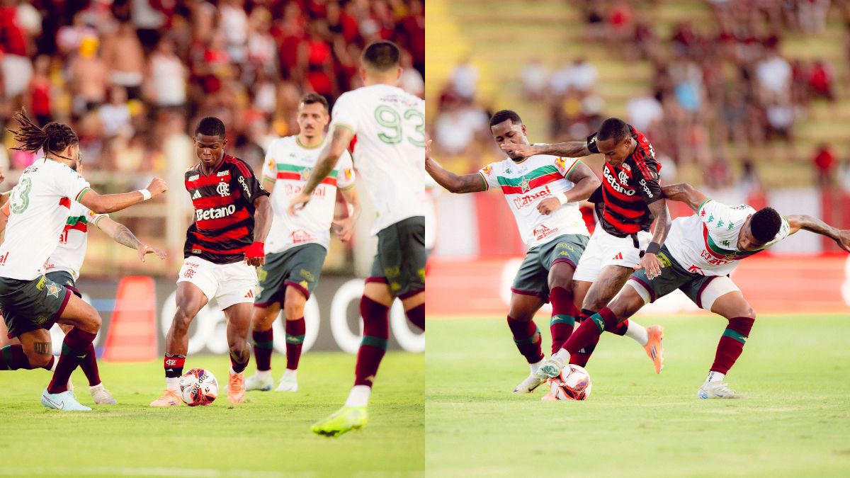 Flamengo tem pênalti claro não marcado em jogo contra Portuguesa