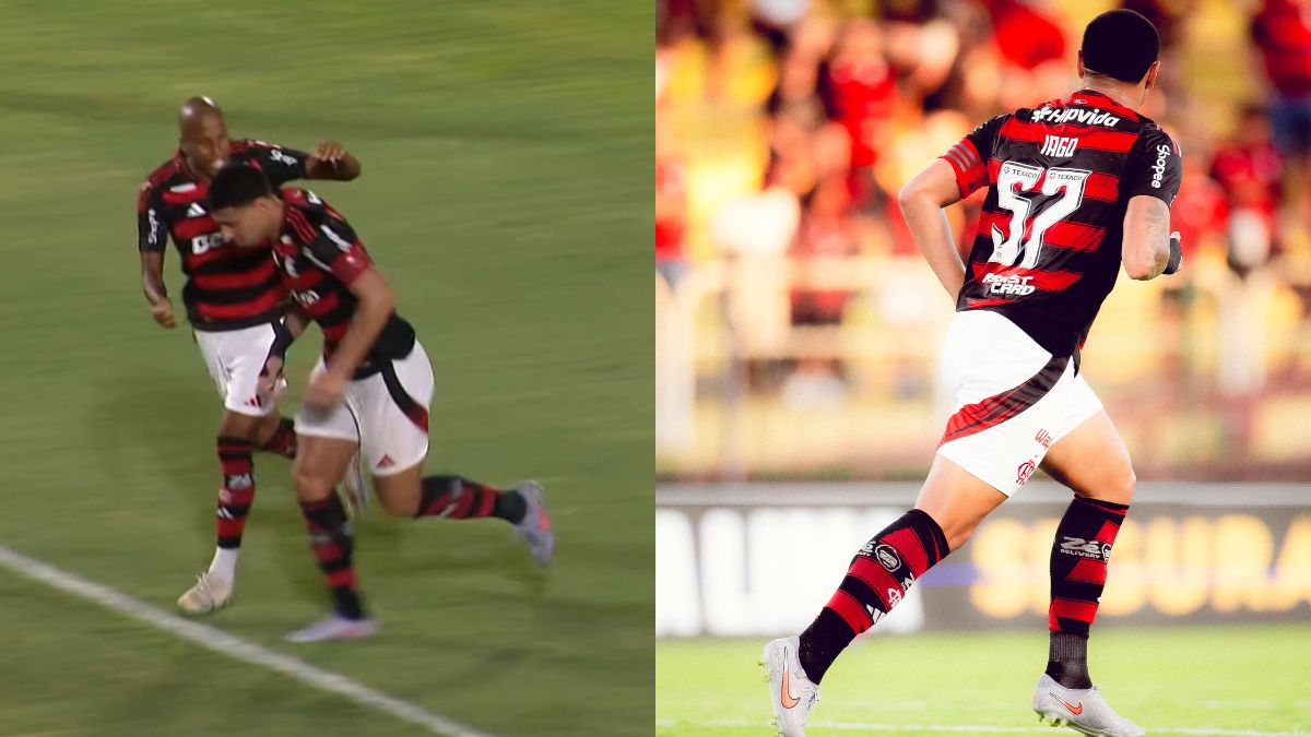 Iago sobe sozinho e marca 1º gol do Flamengo em 2026