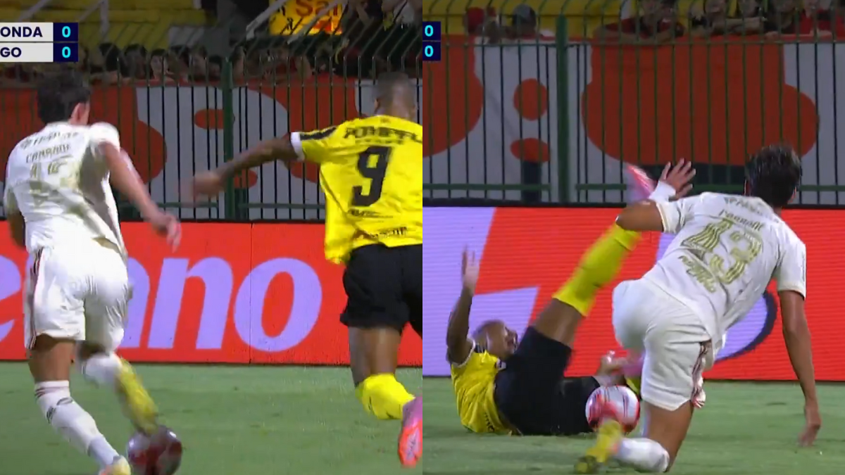 Jogador do Flamengo é expulso aos 10 minutos de jogo contra o Volta Redonda