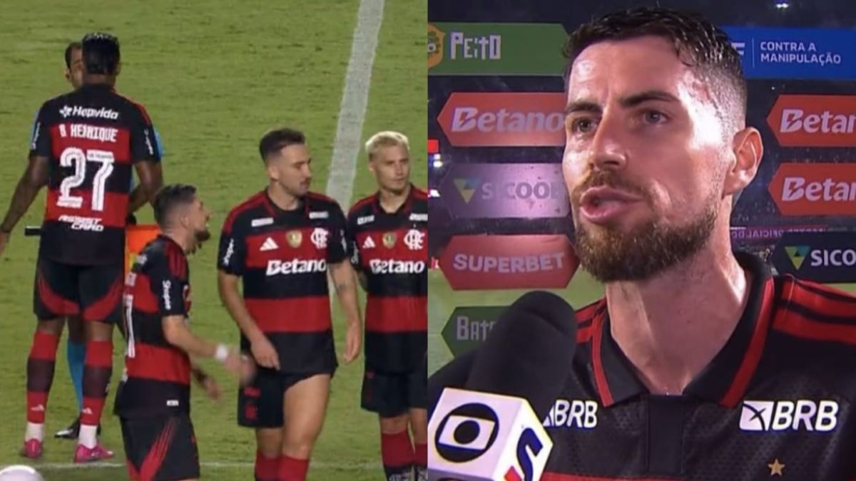 Jorginho está fora do próximo jogo do Flamengo no Brasileirão