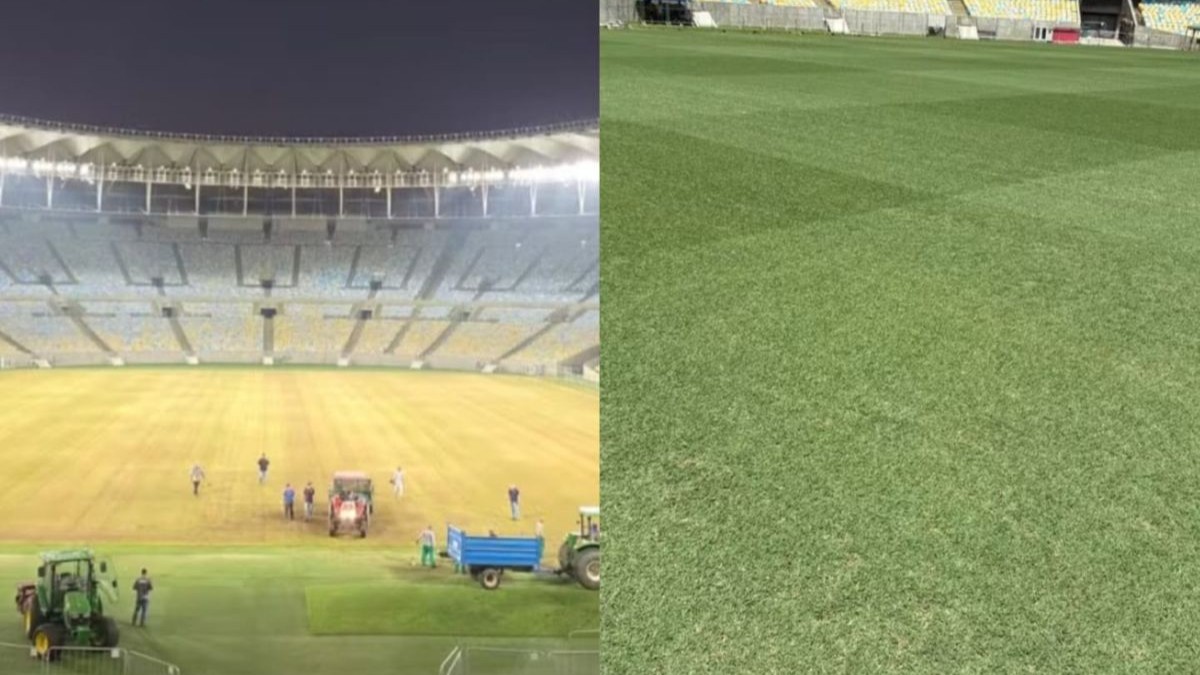 Maracanã recebe manutenção e está pronto para jogo do Fla
