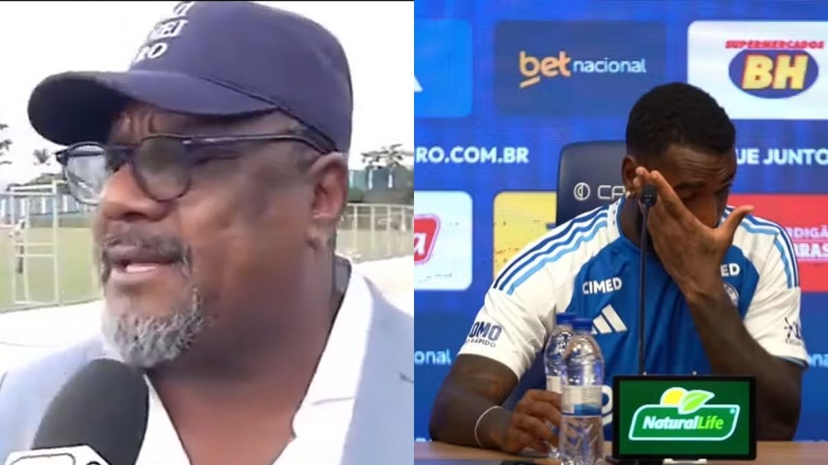 Pai de Gerson condena atitude de torcedores do Fla após acerto do jogador com o Cruzeiro: "Eles ficam batendo na…"