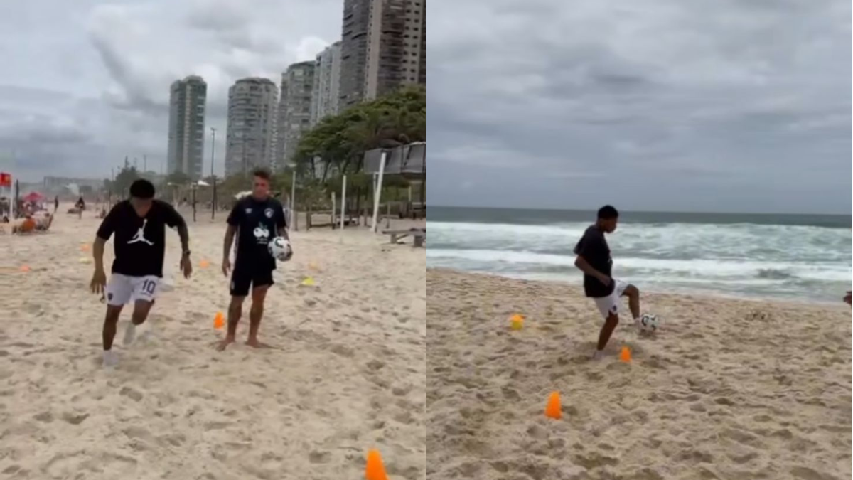 Plata faz treino diferente antes de se reapresentar ao Flamengo