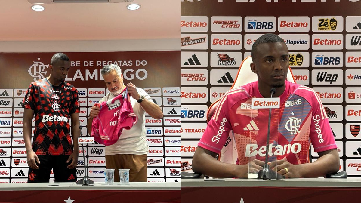 Reforço do Flamengo, Andrew revela ajuda de vampiros da Libertadores após chegada ao Rio