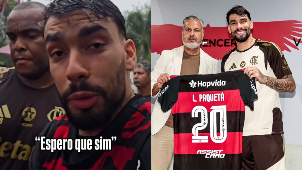 Supercopa Rei: Lucas Paquetá responde se estará no jogo do Flamengo x Corinthians
