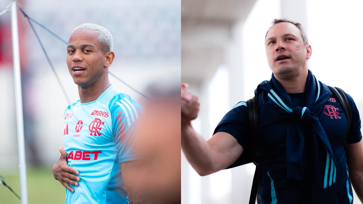 Técnico do Flamengo define time titular para jogo do Carioca em treino deste sábado