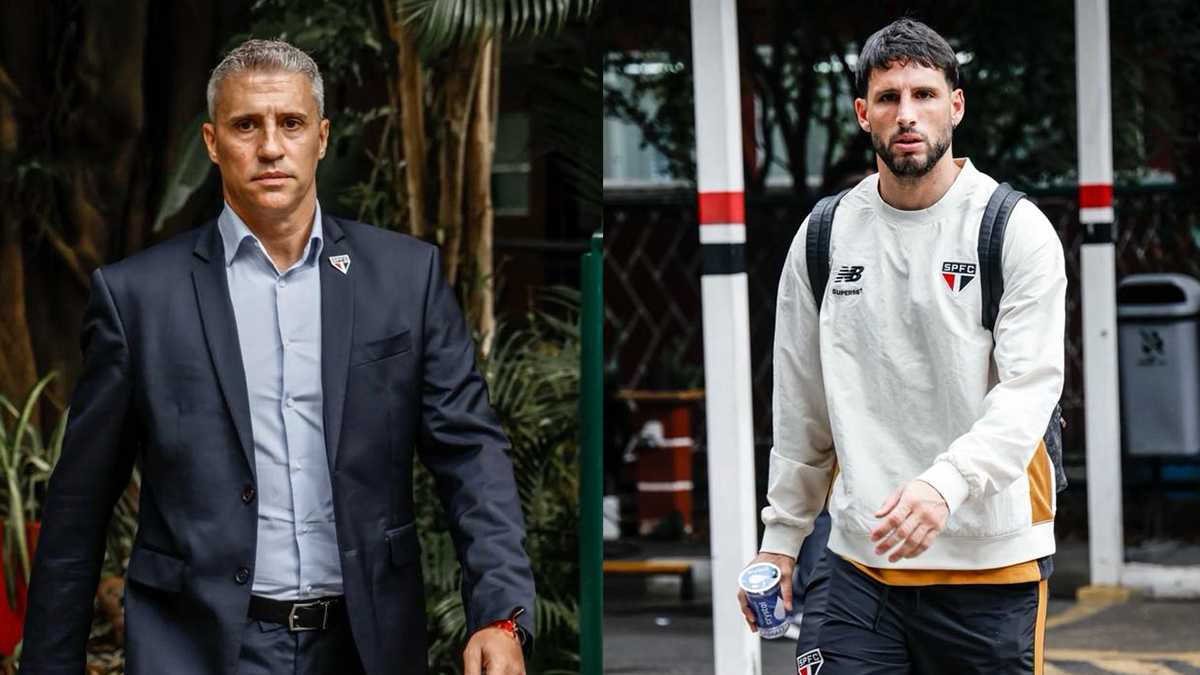 Veja provável escalação do São Paulo para jogo contra o Flamengo hoje, pelo Brasileirão