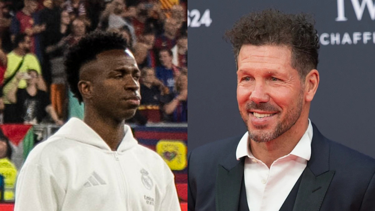 Vinícius Jr. rebate provocação de Diego Simeone