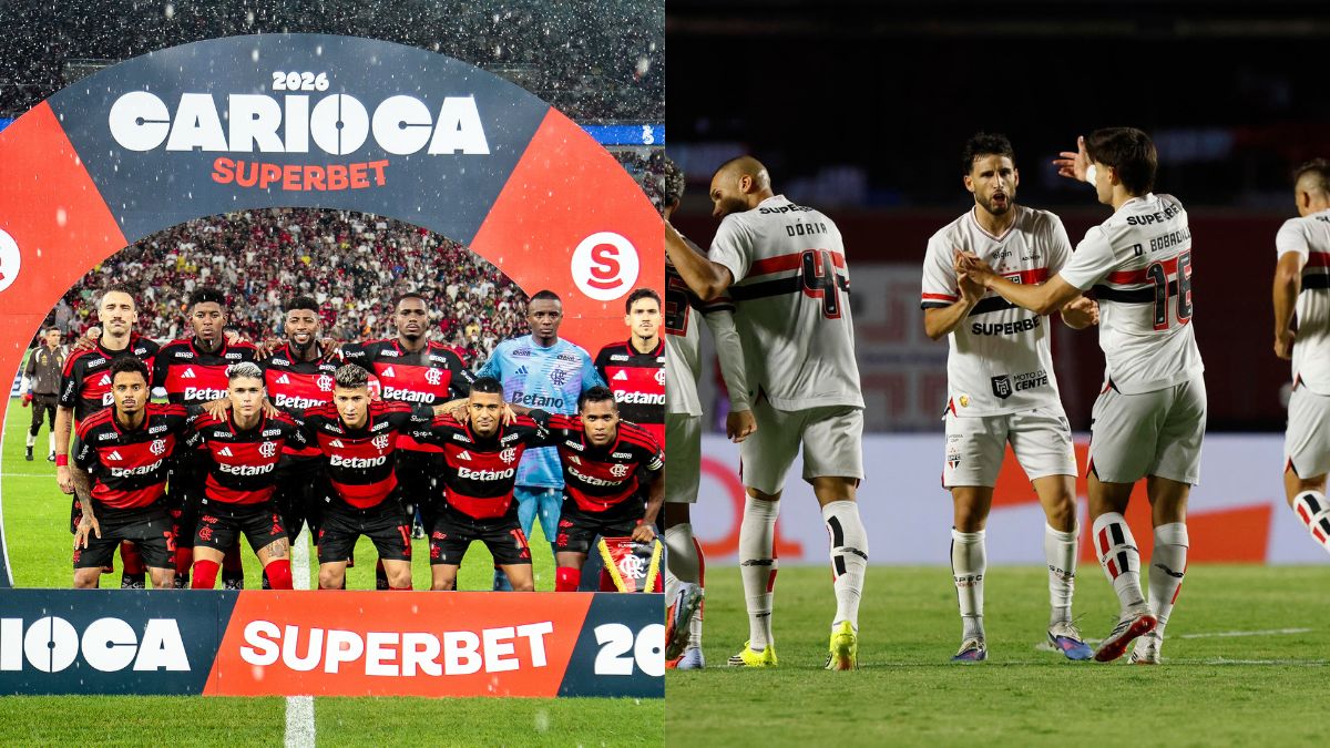 jogo do Flamengo x São Paulo vale desempate em retrospecto