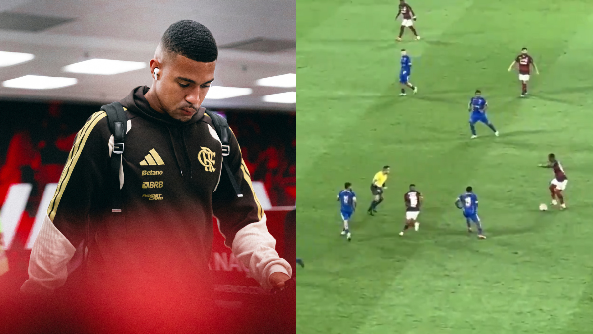 4º gol do Flamengo! Lino faz fila, marca golaço e amplia vantagem no Maracanã