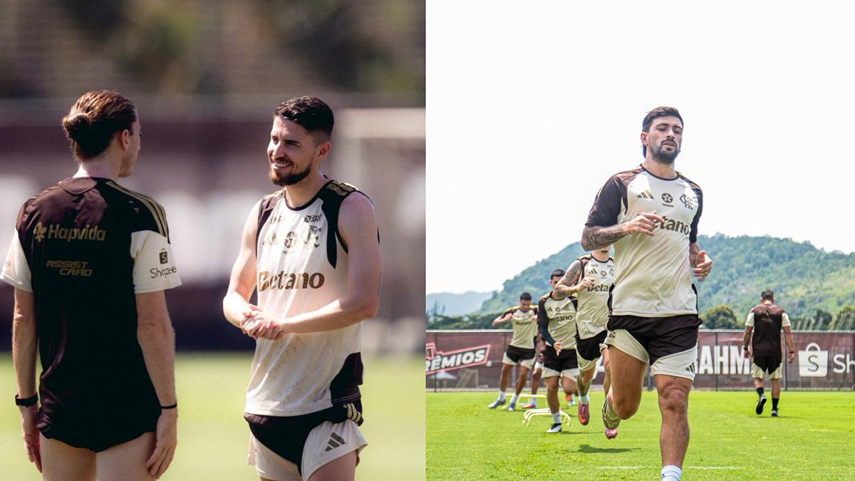 Escalação do Flamengo: com Jorginho de volta, Filipe Luís esboça time titular para jogo contra o Sampaio Corrêa