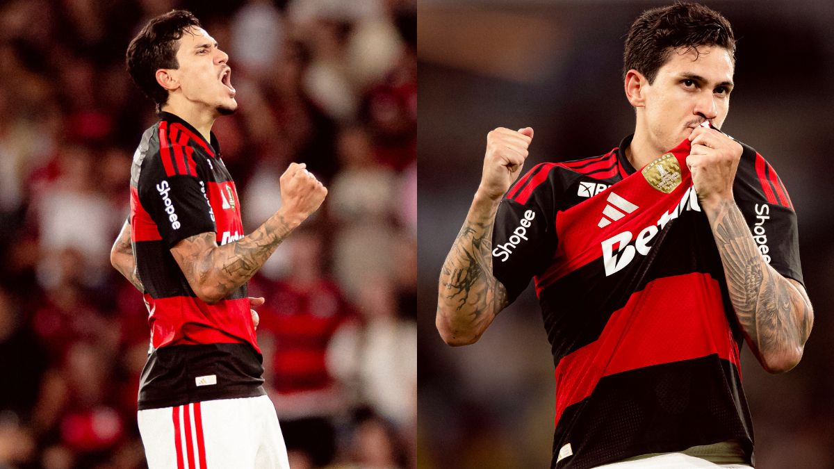 Filipe Luís rasga elogios a Pedro após goleada do Flamengo