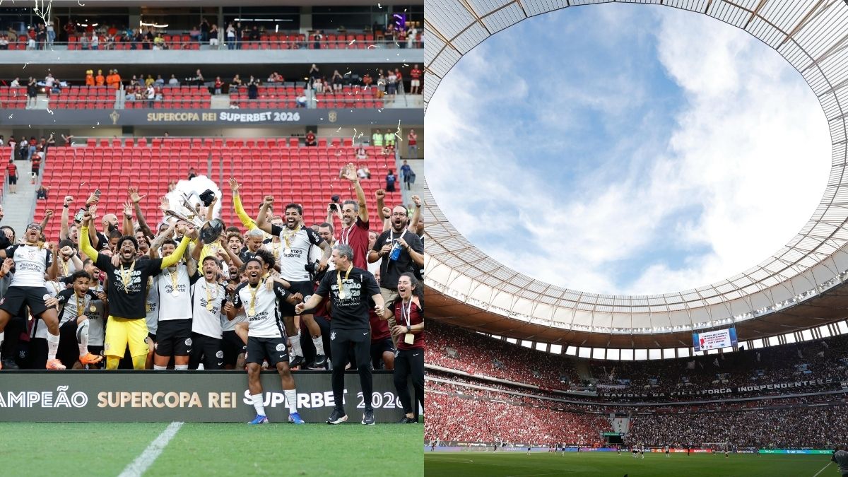 Flamengo chega ao 4º vice na Supercopa do Brasil após derrota para o Corinthians