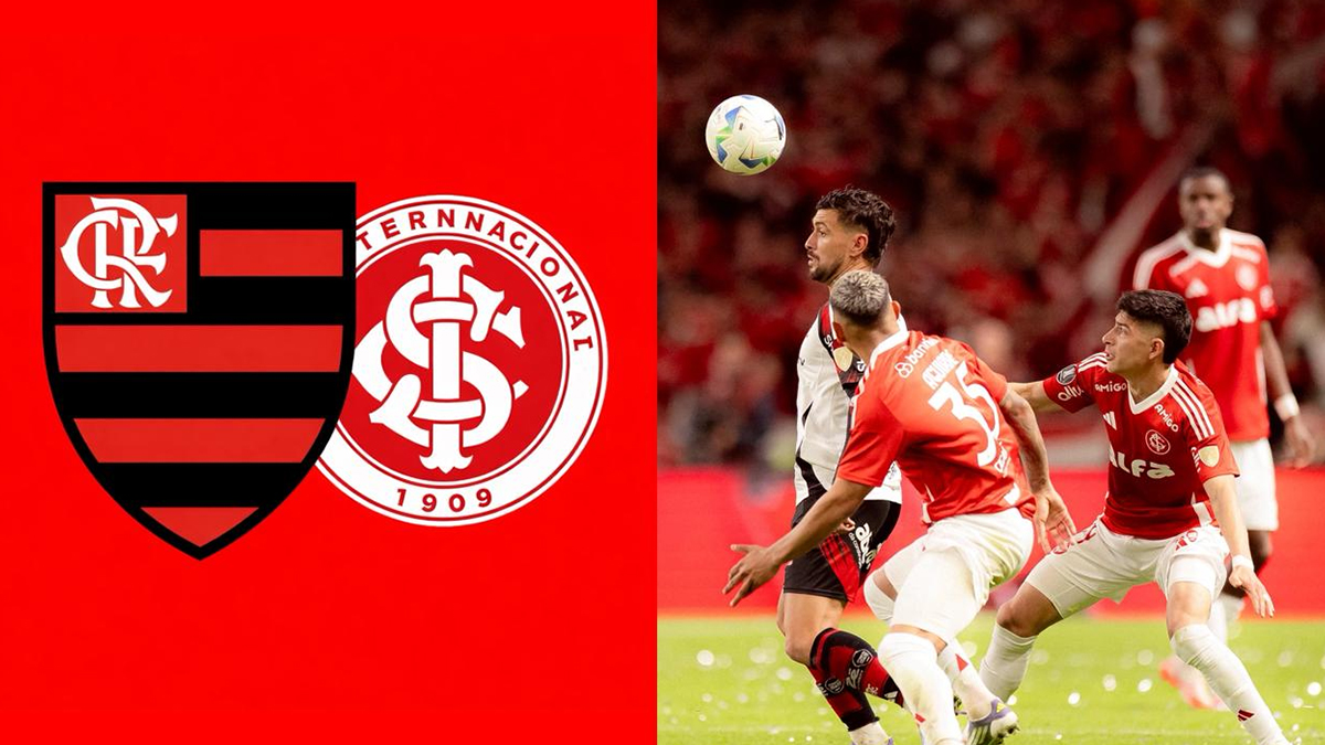 Flamengo tem apenas 2 derrotas contra o Internacional nos últimos 10 jogos; veja retrospecto