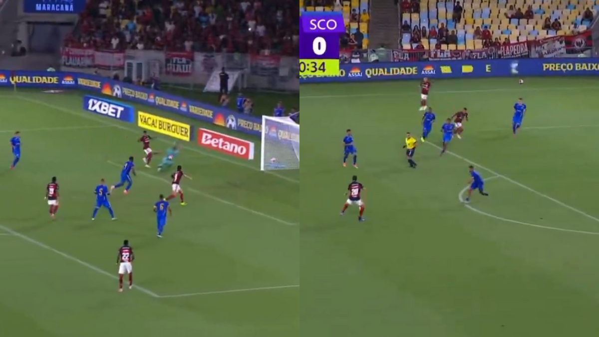 Gol do Flamengo! Paquetá faz jogada genial e Pedro faz o 2º gol do Flamengo x Sampaio Corrêa; veja vídeo