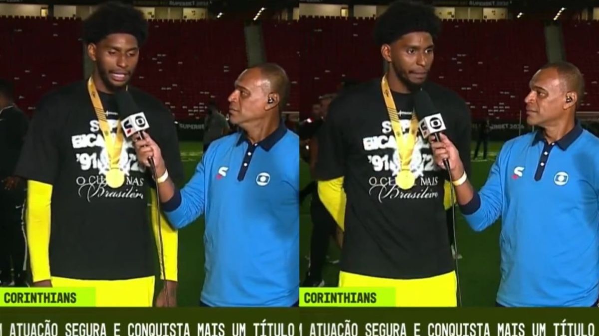 Hugo Souza, do Corinthians, dá declaração sobre Flamengo