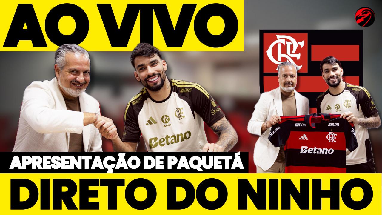 assista à coletiva de apresentação de Lucas Paquetá, novo reforço do Flamengo