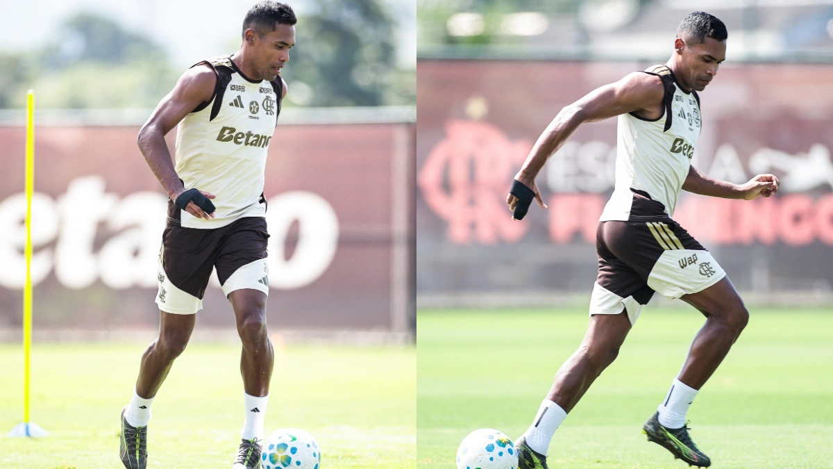 Alex Sandro sofre entorse antes do próximo jogo do Flamengo