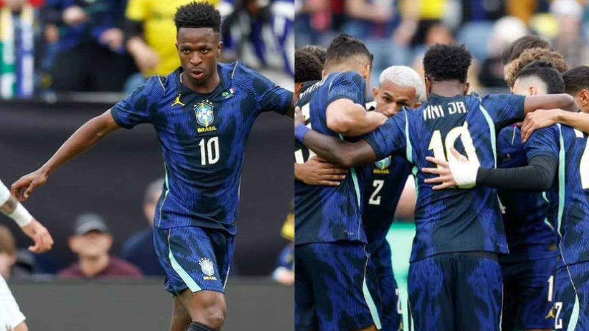 Ancelotti define futuro de Vini Jr na Seleção Brasileira