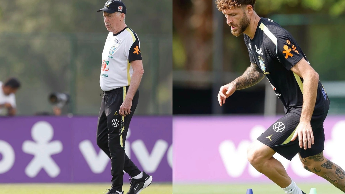 Ancelotti promove estreia de Léo Pereira contra a França