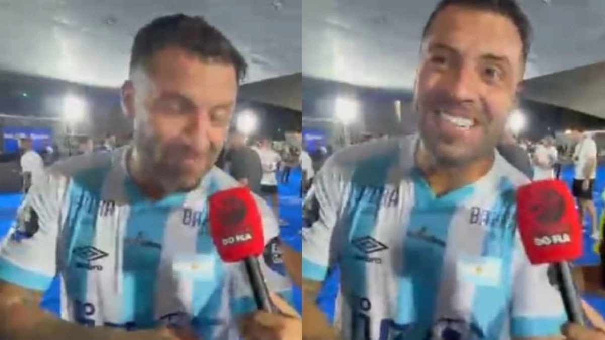 Argentino revela que se arrepia com torcida do Flamengo