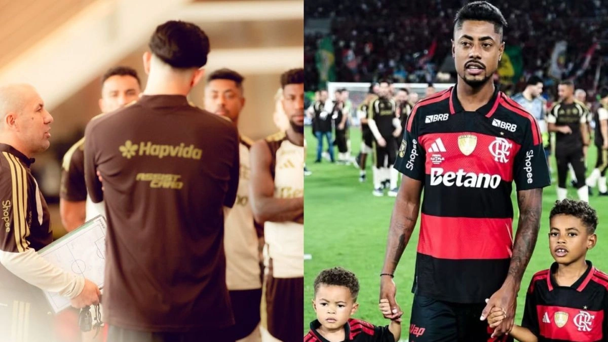 Bruno Henrique se encanta com Leonardo Jardim no Flamengo
