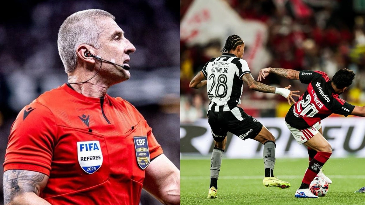 CBF define Anderson Daronco como árbitro de jogo do Flamengo x Botafogo, pelo Brasileirão