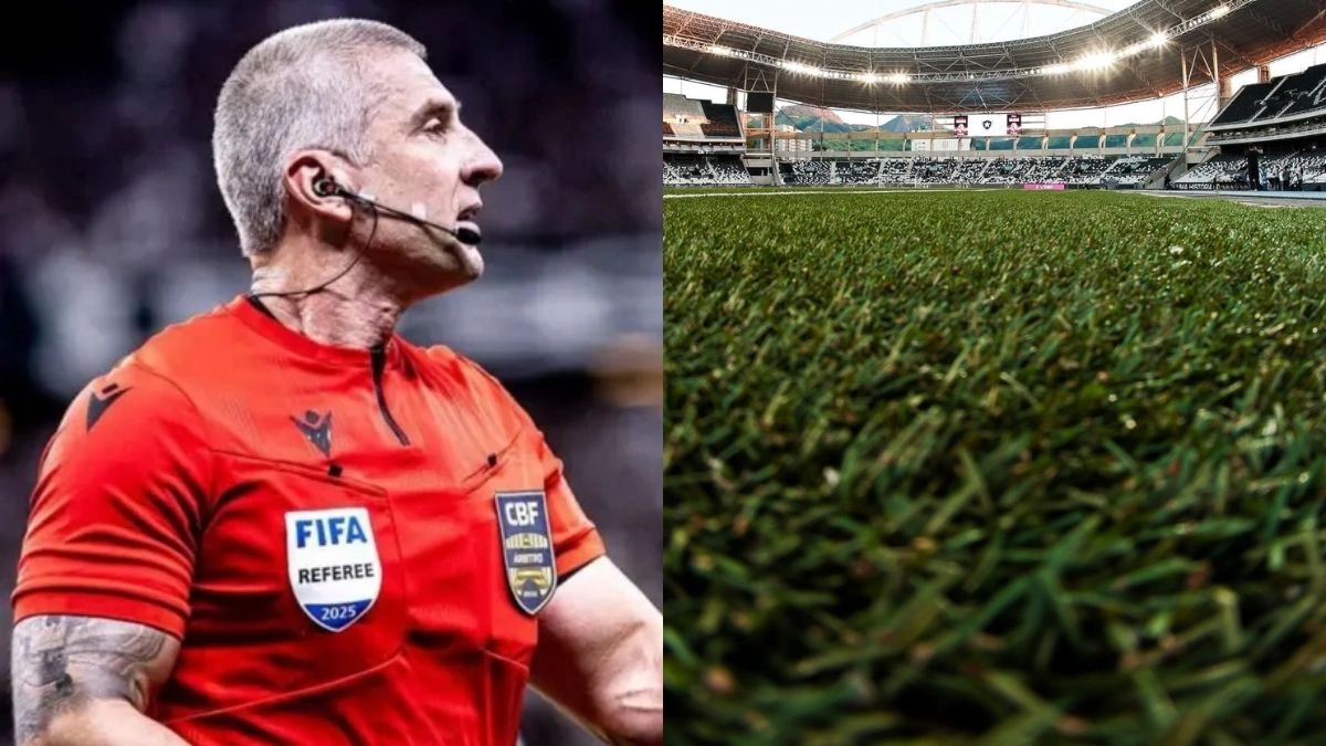 Campo society? Daronco usa chuteira diferente para gramado sintético em jogo do Flamengo x Botafogo