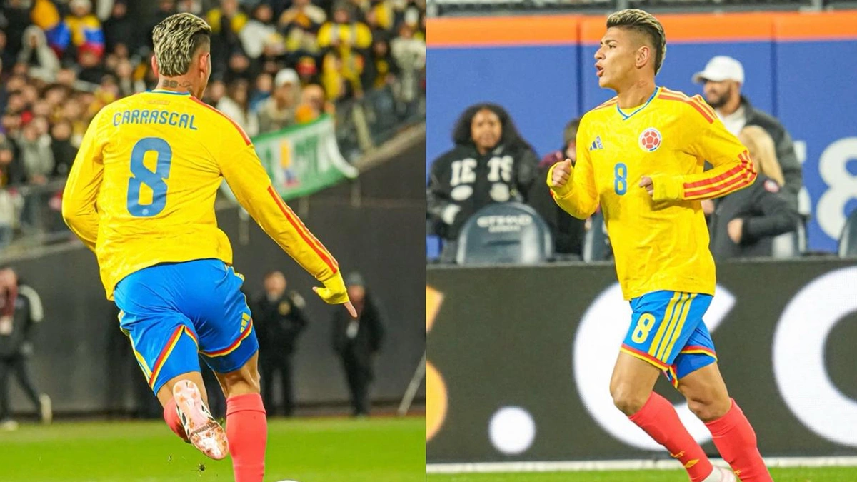 Carrascal entra no 2º tempo e tem desempenho discreto em derrota da Colômbia para a Croácia; veja números