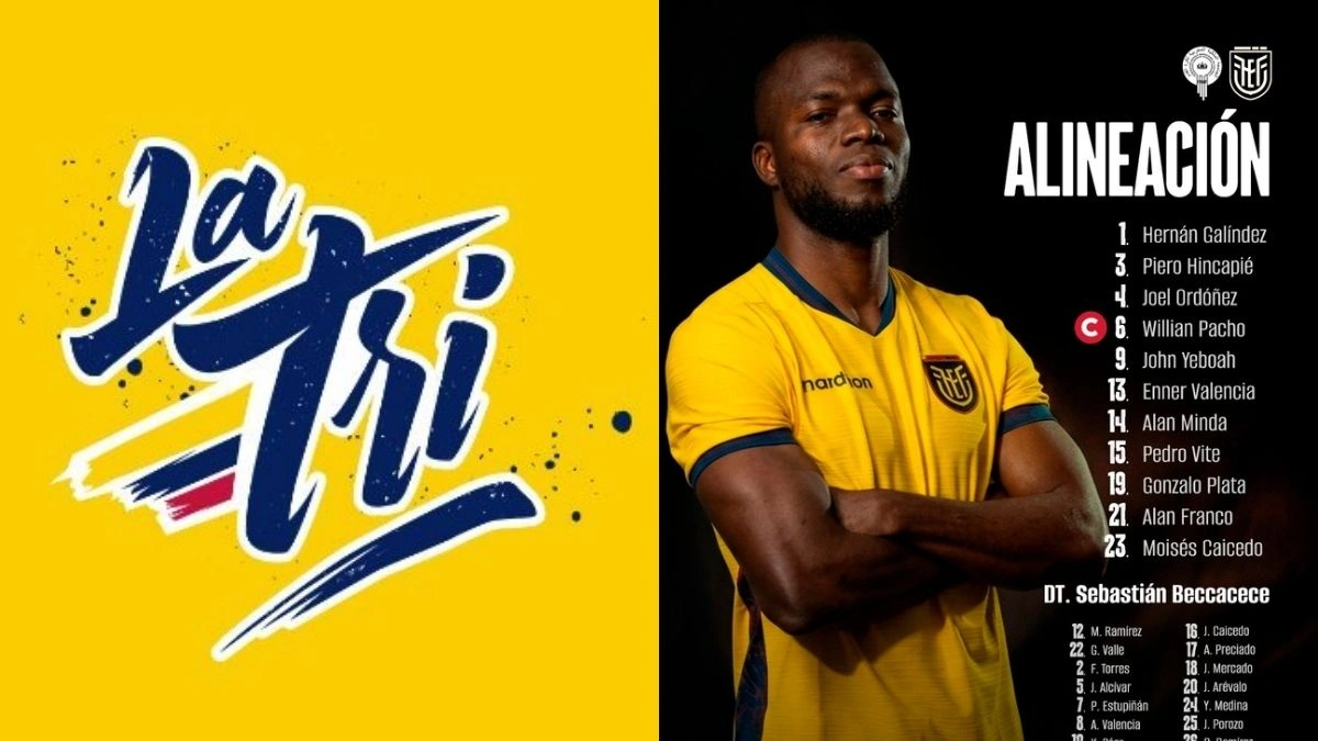 Com Gonzalo Plata, Equador divulga escalação para jogo contra Marrocos