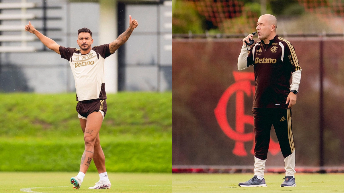 Danilo ainda não atuou sob o comando de Leonardo Jardim no Fla