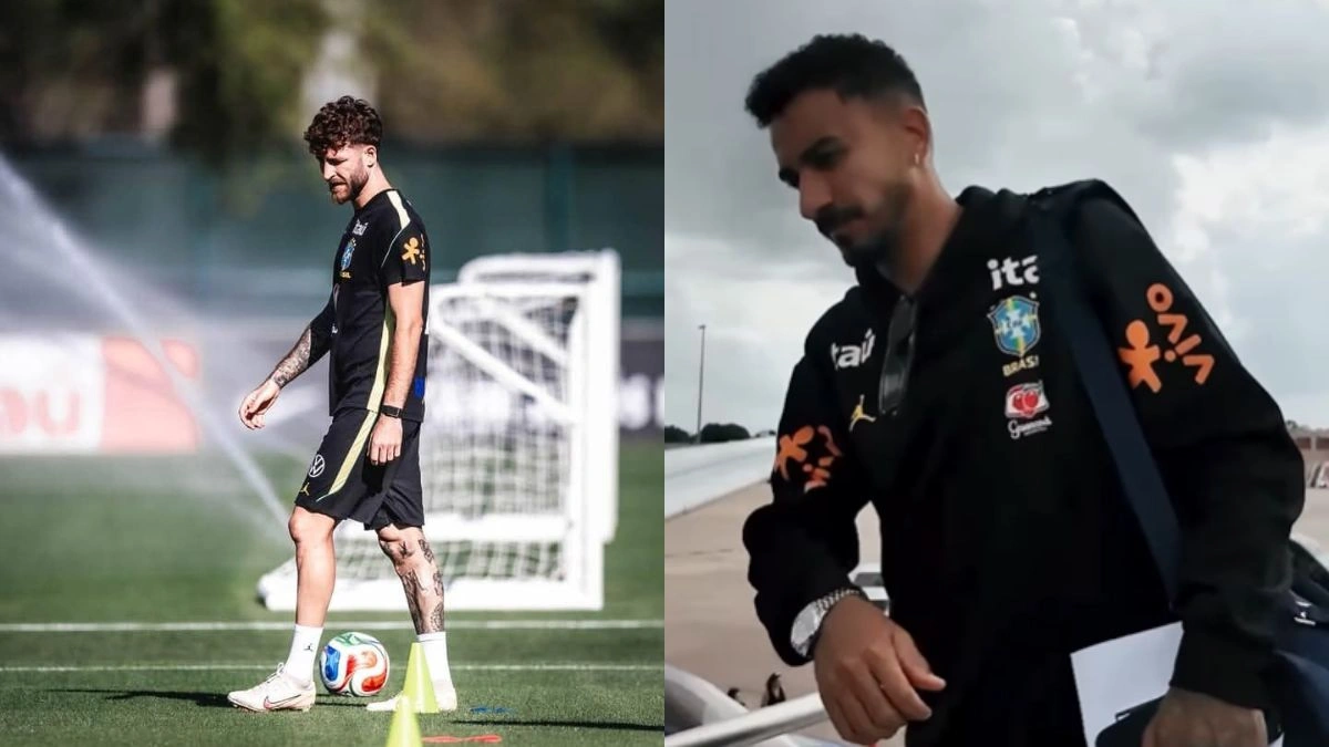 Danilo e Léo Pereira formam defesa titular na Seleção Brasileira