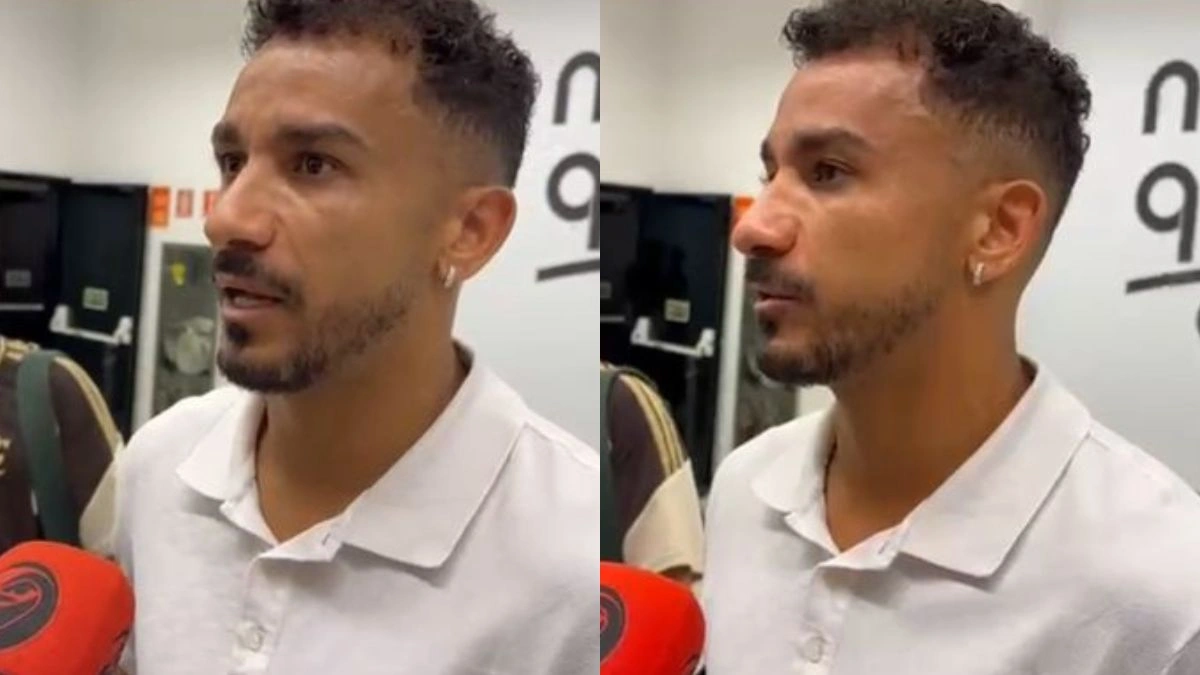 Danilo revela estratégia do Flamengo após expulsão de Evertton Araújo em jogo contra o Corinthians