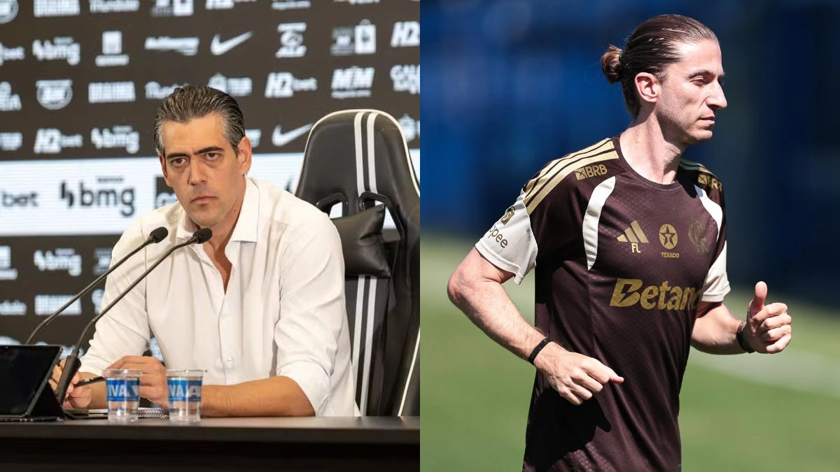 Diretor do Atlético-MG manda indireta ao Flamengo após demissão de Filipe Luís