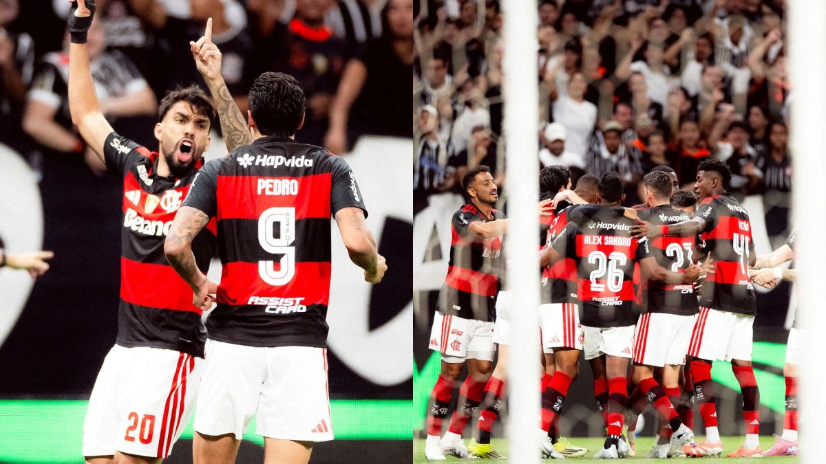 Flamengo é prejudicado com expulsão de Evertton Araújo, mas arranca empate contra o Corinthians no Brasileirão
