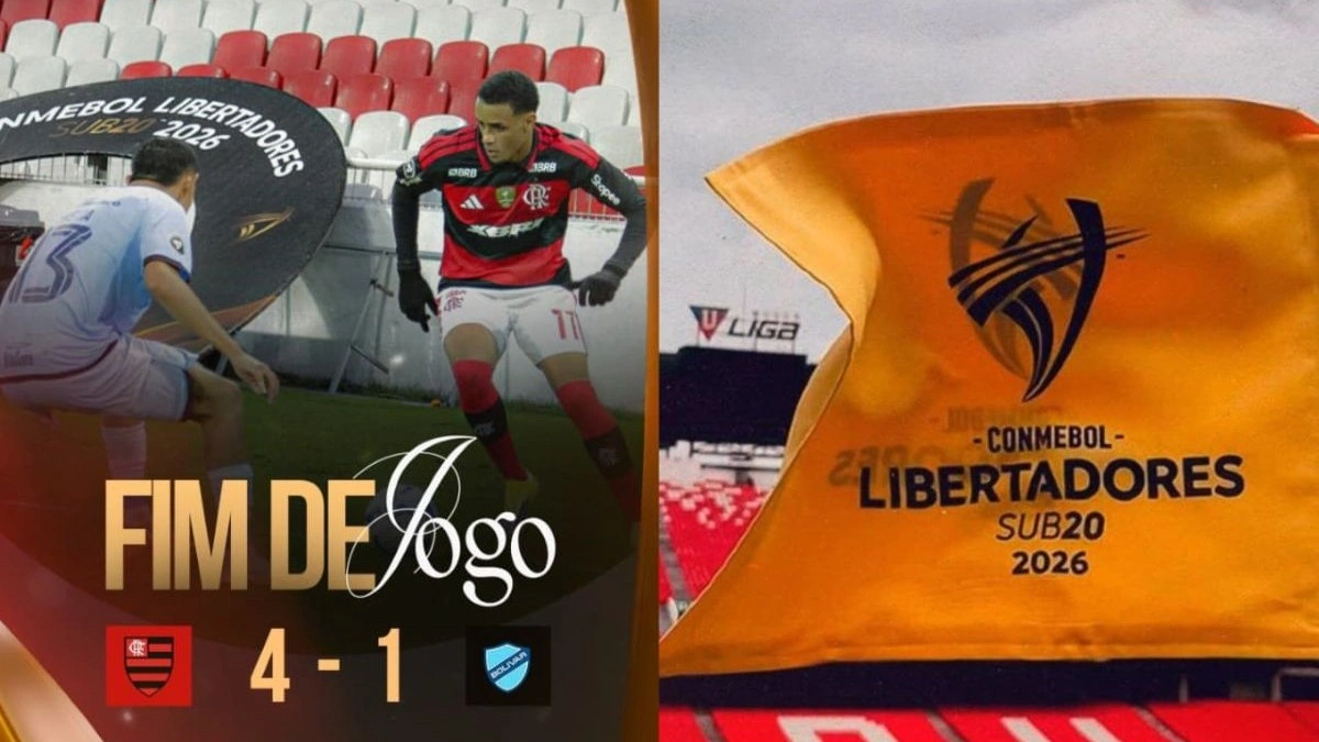 Flamengo pode empatar próximo jogo da Libertadores Sub-20