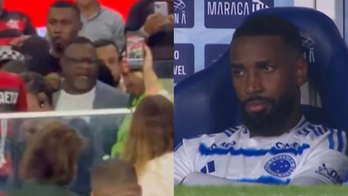 Flamengo provoca pai de Gerson após vitória sobre o Cruzeiro