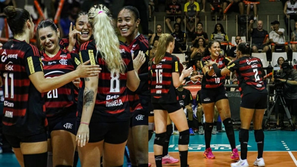 Flamengo termina em 1º e conhece rival nas quartas Superliga