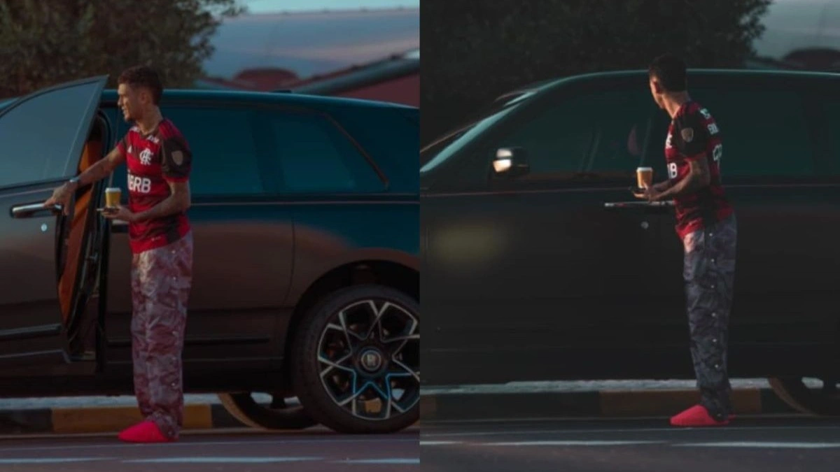 Jogador belga é flagrado com camisa do Flamengo