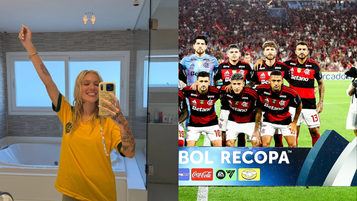 Karoline Lima reage à convocação de Léo Pereira à Seleção Brasileira